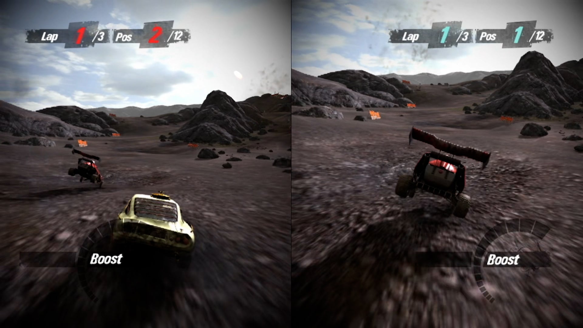 motorstorm ps3 split screen